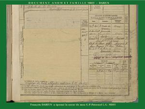 GUERRE DE 14-18 FRANCOIS DARIUS EPOUX DE MATHILDE LOUISE MIOT (4)